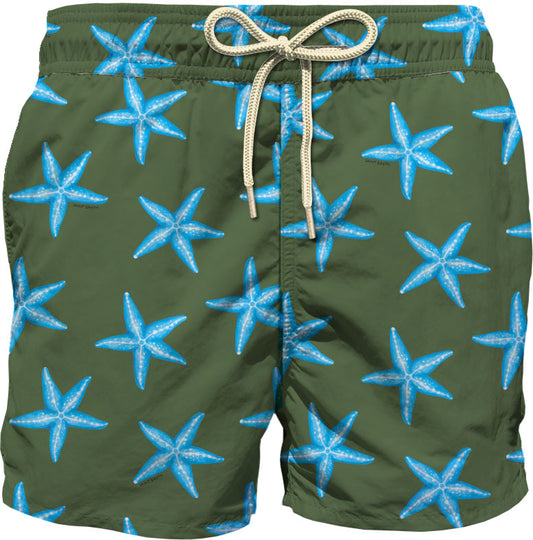 Swim Short "Lighting Joy Starfish khaki