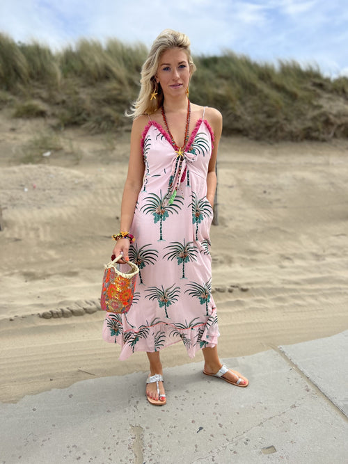 Dress long "Palmtreelover"