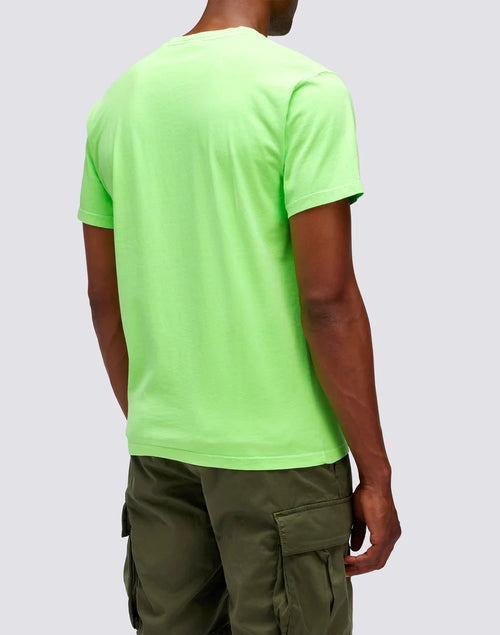 T-Shirt Sundek Logo neon green