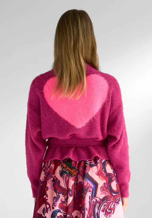 MIss Goodlife Pullover Cache Couer Big Heart – berry