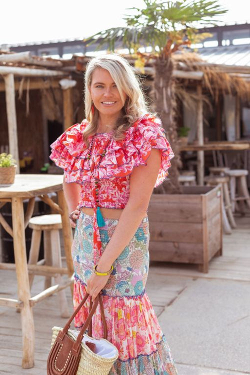 Maxirock/Dress "Flower Mix"