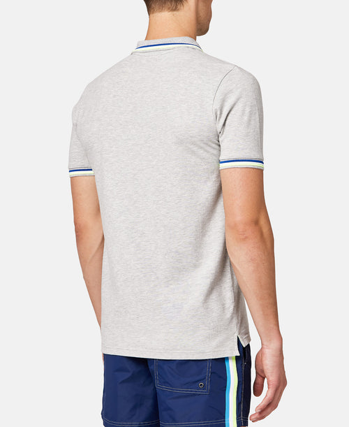 Polo Brice grey melange