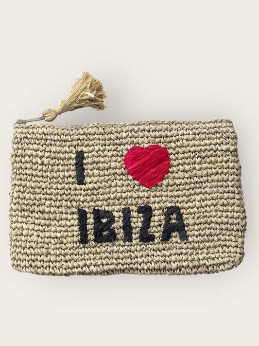 Bast Clutch "I love Ibiza"