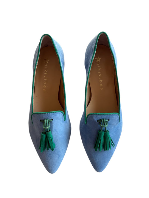 Tassel Loafer Avio/Smeraldo