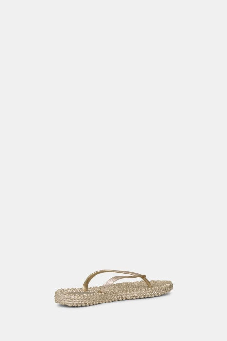 Ilse Jacobsen Flip Flops Glitter platin