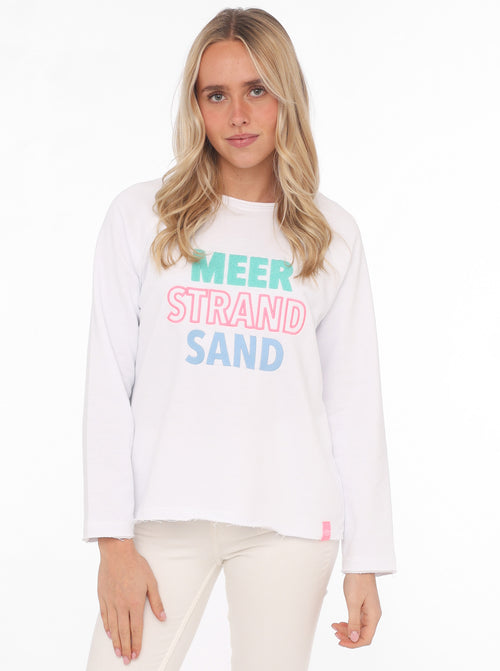 Sweatshirt "Meer Strand Sand"