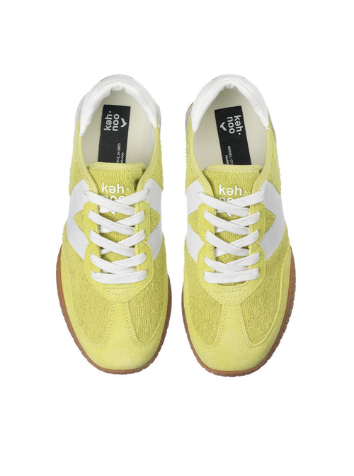 Kehnoo Sneakers Frottee fluo yellow