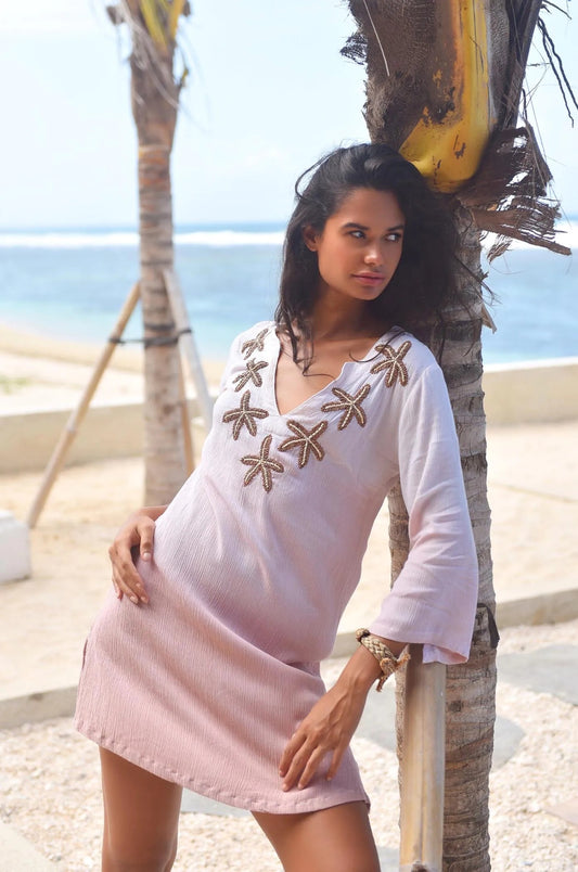 Tunika/Dress Starfish "Sunrise Dusty Pink