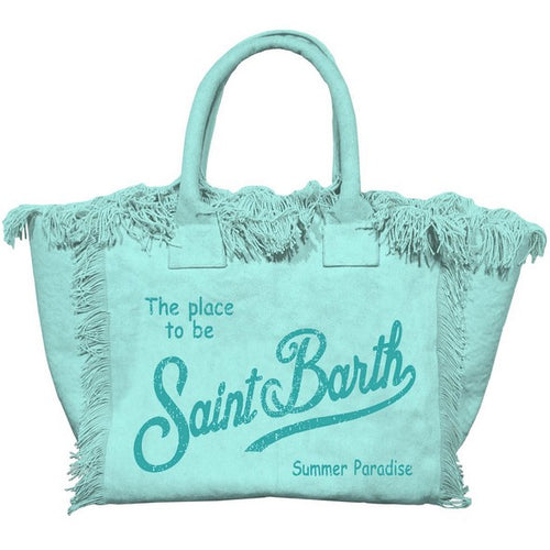 Tasche Vanity Canvas Large Aqua/türkis
