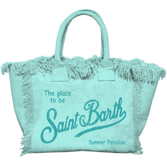 Tasche Vanity Canvas Large Aqua/türkis