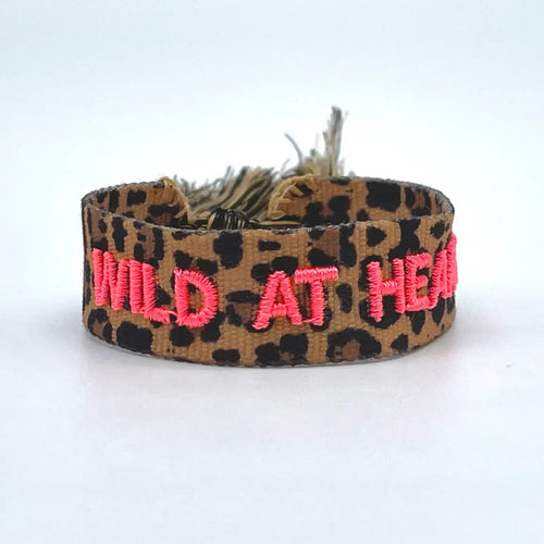 Webarmband "Wild At Heart"