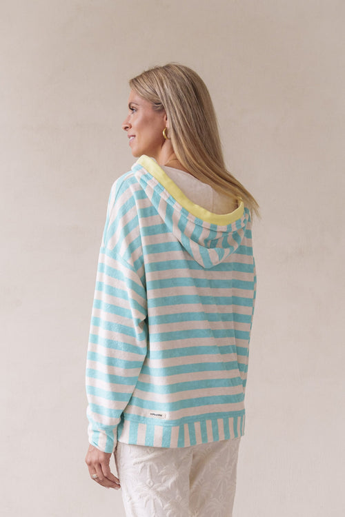 Sweatshirt Frottee "Stripes Amour"
