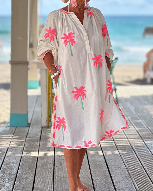 Bahamas Dress white Cotton
