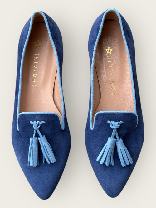 Tassel Loafer Blue/Avio