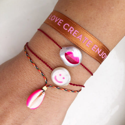 Sorbet Satin Bracelets Summer 21 Love Create Enjoy