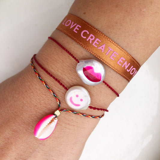 Sorbet Satin Bracelets Summer 21 Love Create Enjoy