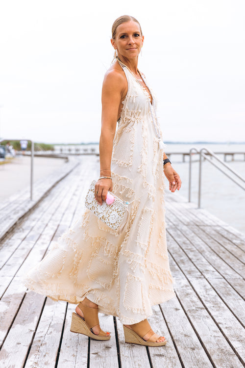 Pahiesa Long Dress "Formentera" ecru